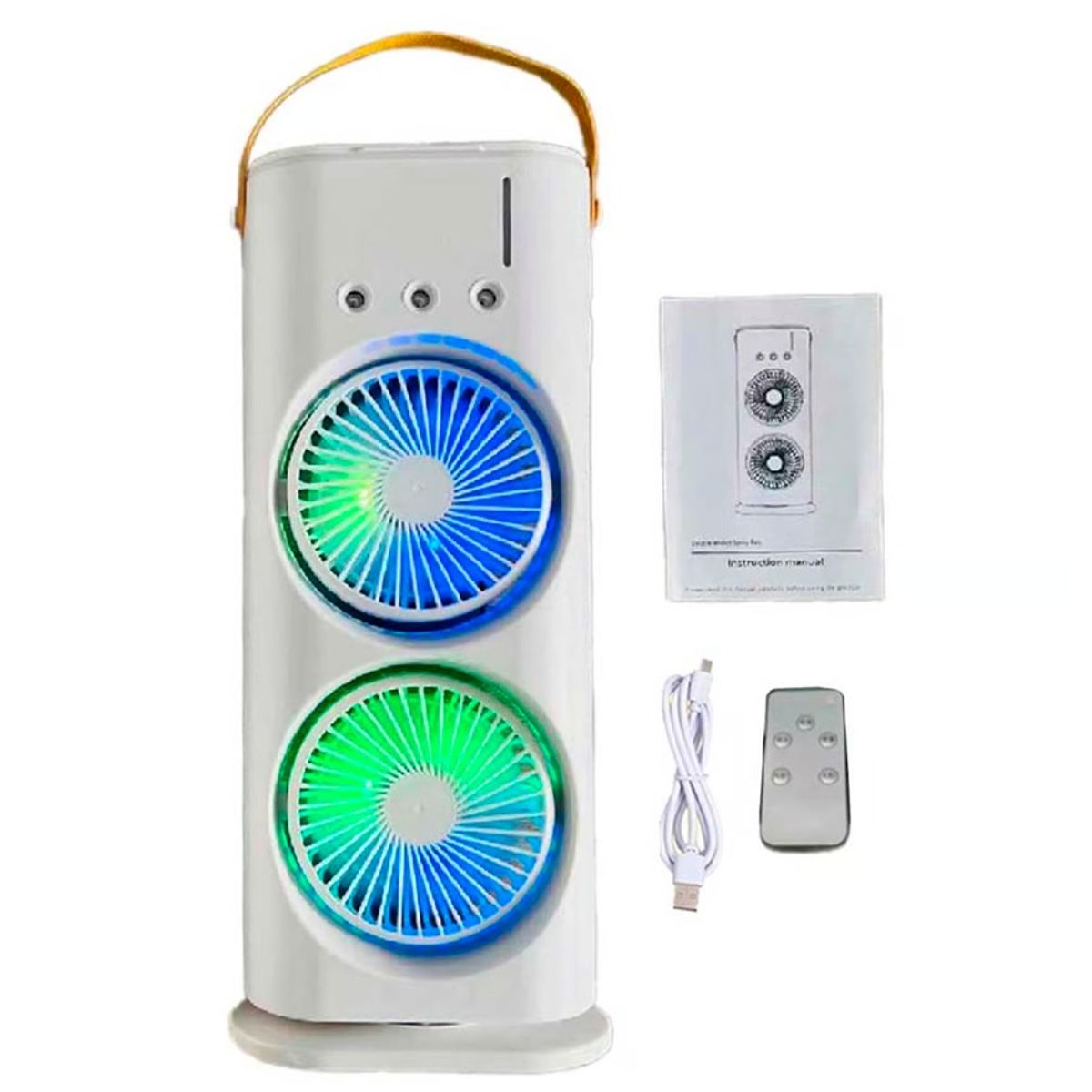 GENERICO - Ventilador De Pulverización De Doble Extremo Portátil