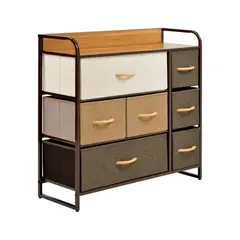 IMPORTCLICK - Mueble Organizador Cómoda 7 Cajones 80x315x79 CM