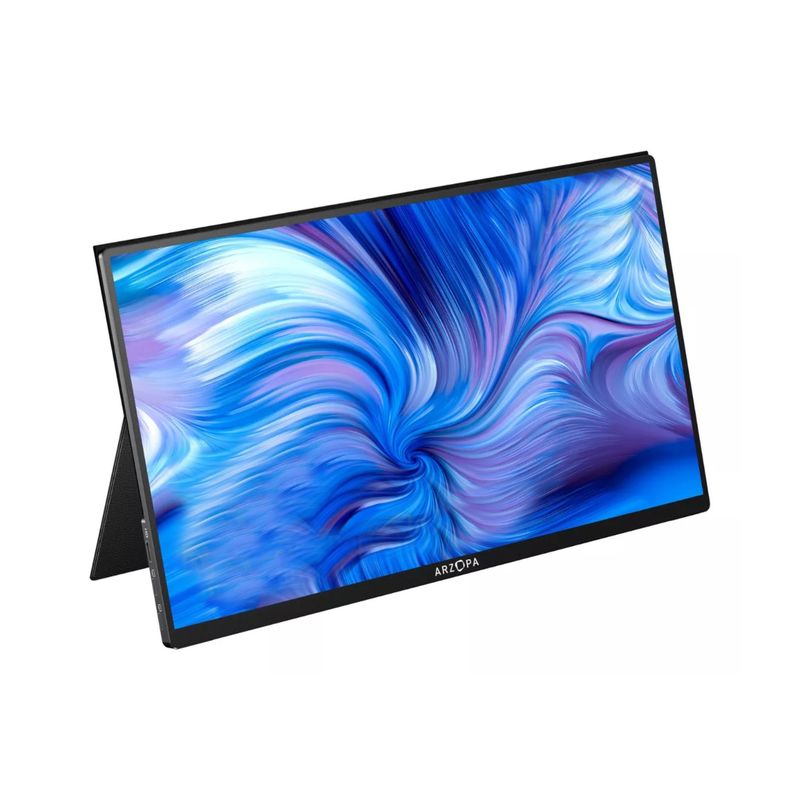 IMPORTCLICK - Monitor Portátil 156 Full HD Hdmi Notebook Smartphone Parlante - Negro