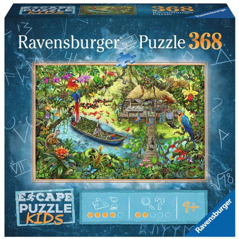 RAVENSBURGER - Puzle Escape Kids Expedición a la Jungla