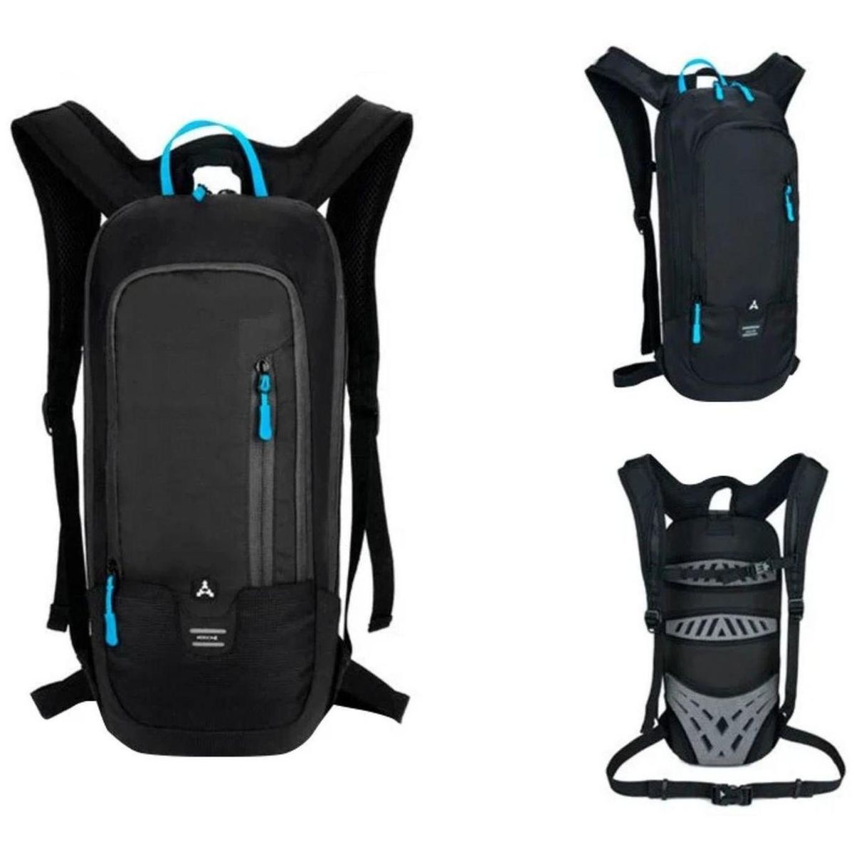 IMPORTCLICK - Mochila Hidratación Deportes Trecking Ciclista 2 LT Negro - Negro