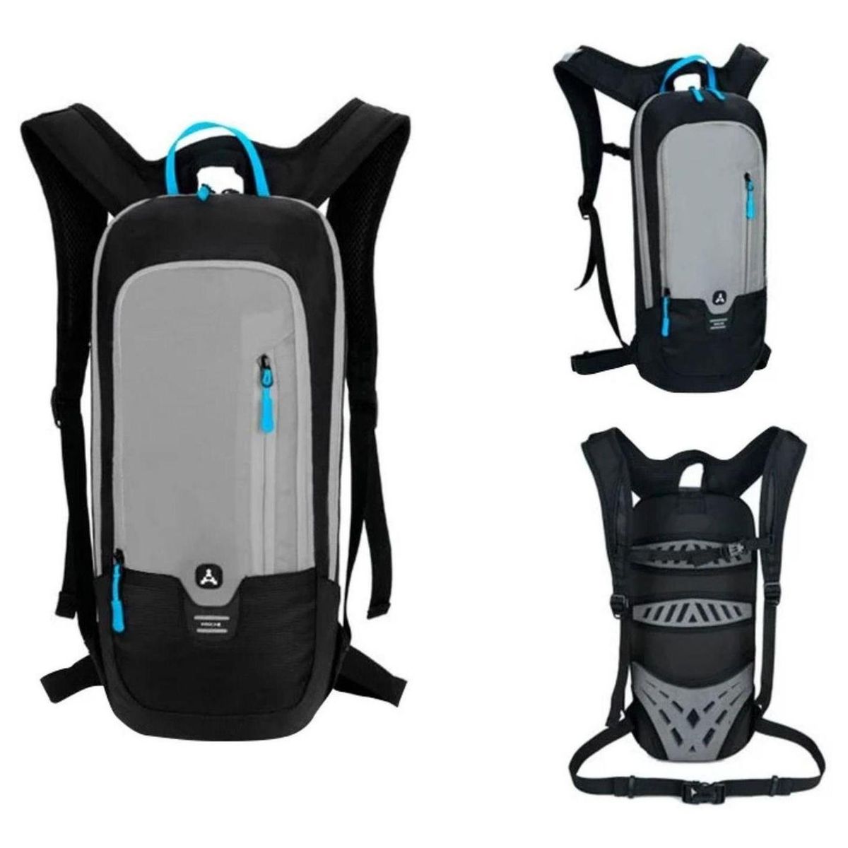 IMPORTCLICK - Mochila Hidratación Deportes Trecking Ciclista 2 LT Gris - Gris
