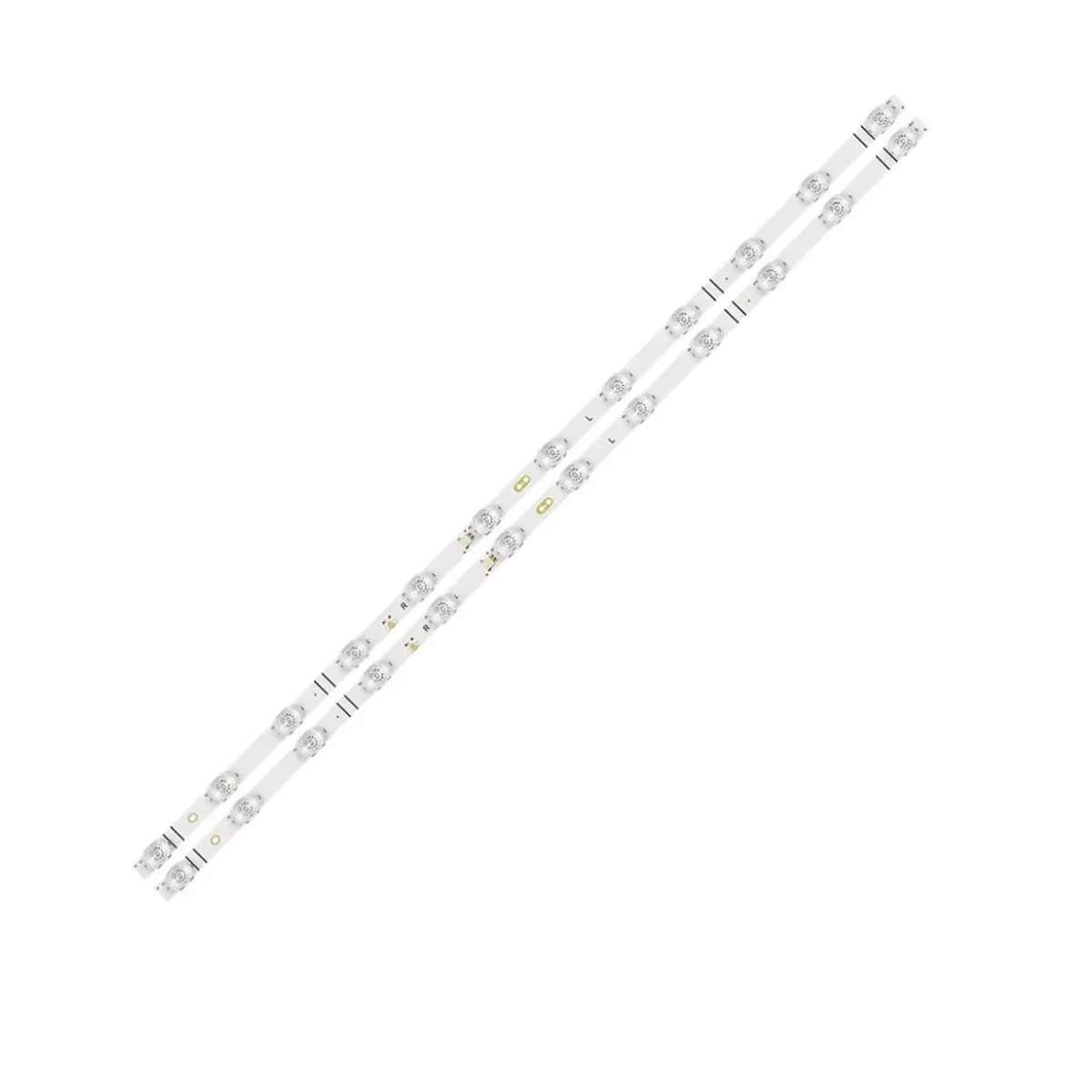 GENERICO - Kit Led 43e5610 Hisense 12 Led Por Tira Nuevo