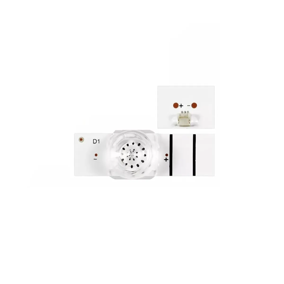 GENERICO - Kit Led 43e5610 Hisense 12 Led Por Tira Nuevo