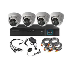 VIPA - Kit 4 Cámaras Seguridad Interior I40H