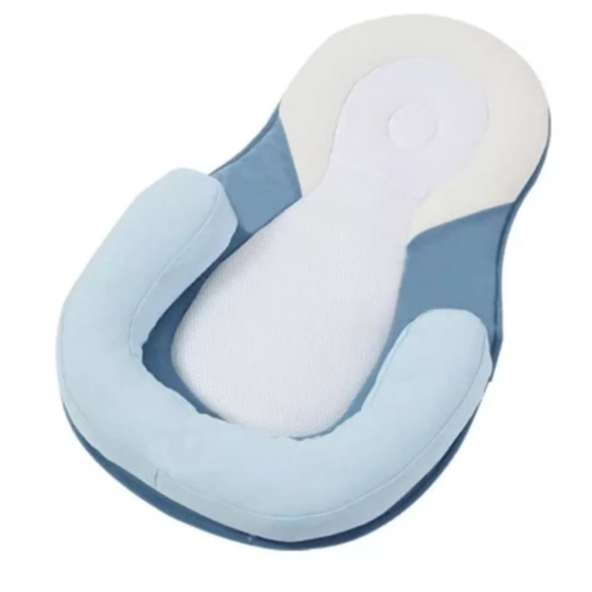 GENERICO - Protector De Cabeza Portátil Almohada  Apoyo Para Bebés AZUL