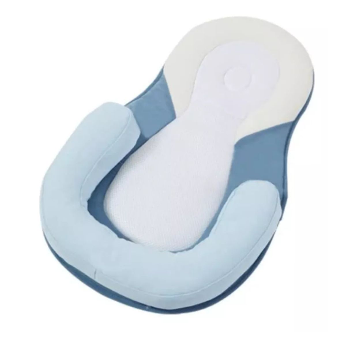 GENERICO - Protector De Cabeza Portátil Almohada  Apoyo Para Bebés AZUL