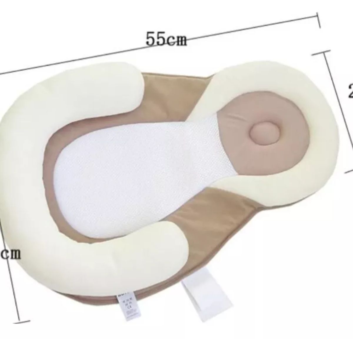 GENERICO - Protector De Cabeza Portátil Almohada  Apoyo de Bebés marron