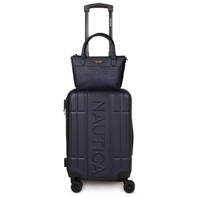 NAUTICA - Pack Nautica Maleta cabina Amsterdam 10k + Bolso Delray azul