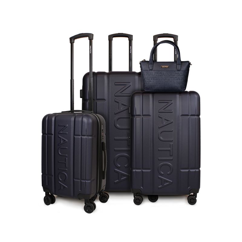 NAUTICA - Set 3 Maletas Amsterdam S+M+L + Bolso Delray azul Nautica
