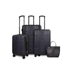 NAUTICA - Set 3 Maletas Amsterdam S+M+L azul + Cartera Leeway