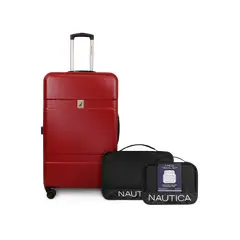 NAUTICA - Pack Maleta grande Bora 23kg roja + Organizador