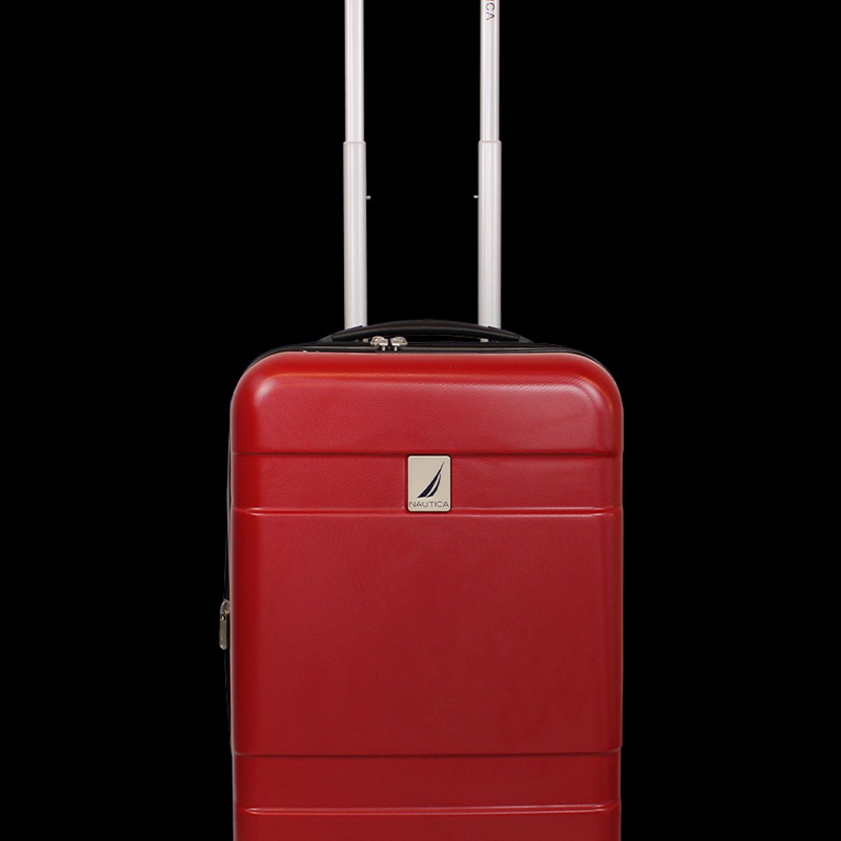 NAUTICA - Set 3 Maletas Bora S+M+L roja + Organizador negro Nautica
