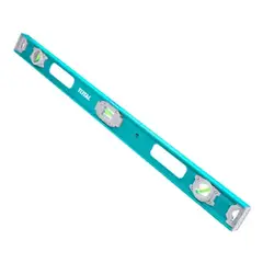 TOTAL TOOLS - Nivel Aluminio Con Iman 3 Burbujas 100cm Total Tmt210026