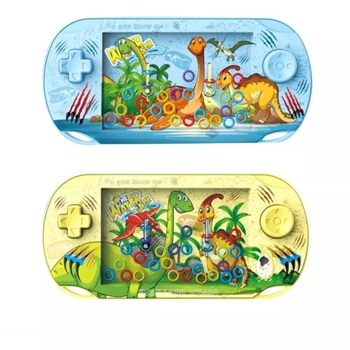GENERICO - Juego De Agua Dinosaurio Retro Inserta Aro