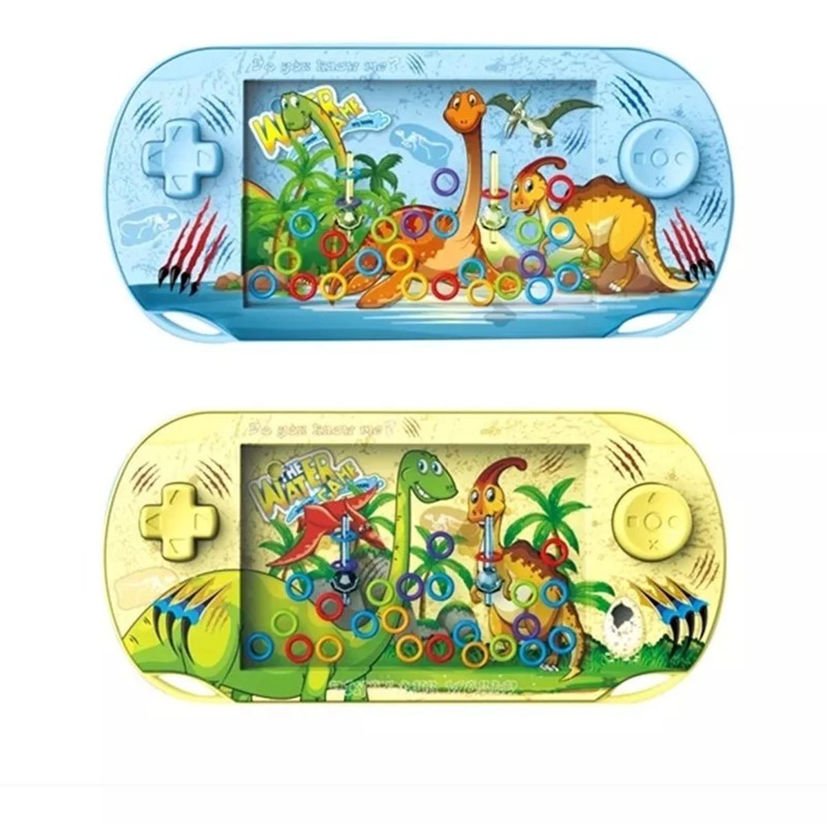 GENERICO - Juego De Agua Dinosaurio Retro Inserta Aro