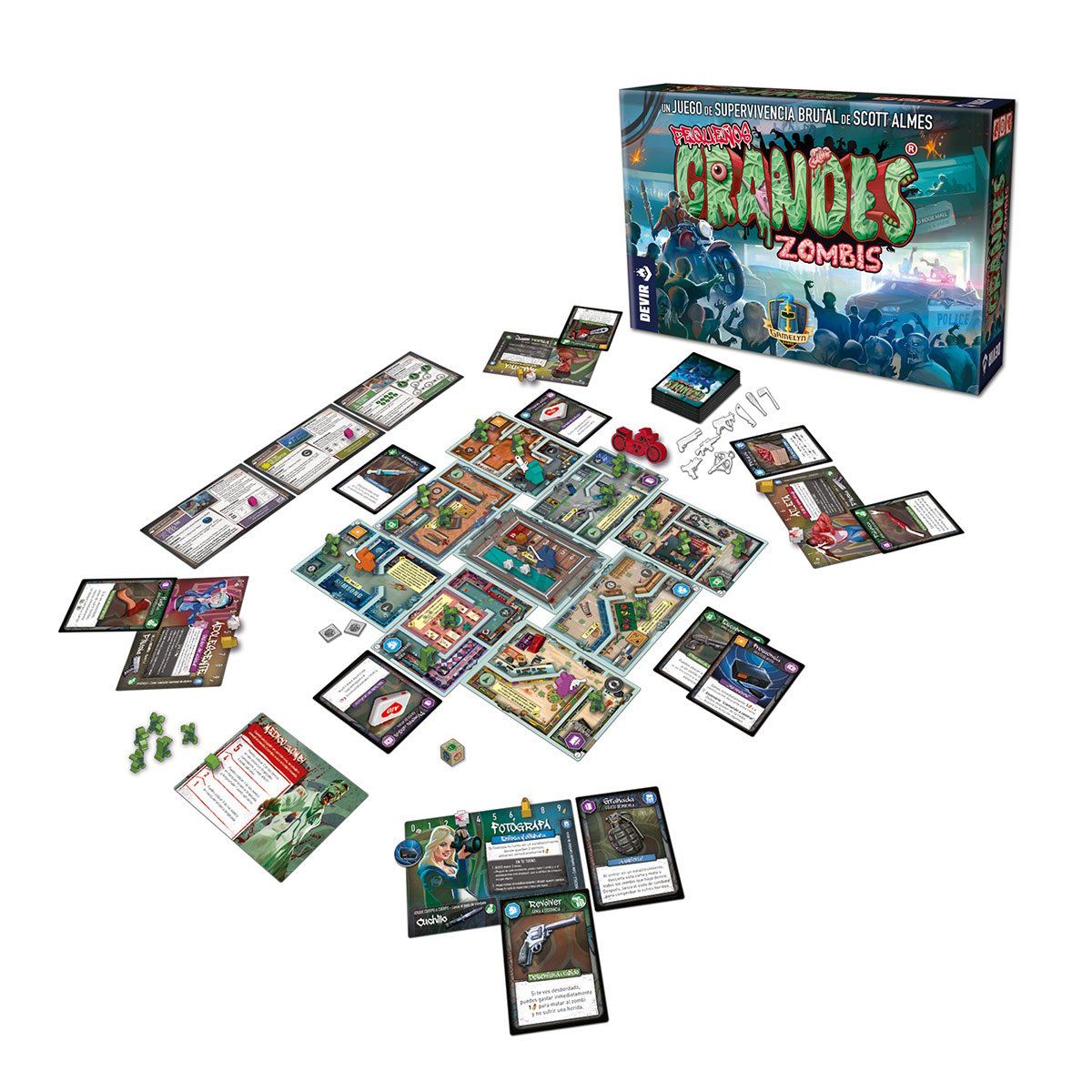 DEVIR - Pequeños Grandes Zombis Juego de Mesa