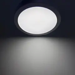 GENERICO - Plafon Foco Led 24w 30cm De Aluminio Techo Y Pared Blanco