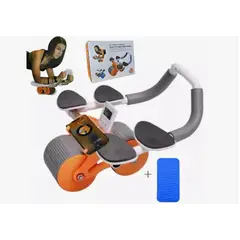 GENERICO - Rueda abdominal con Soporte para codos Rodillo abdominal