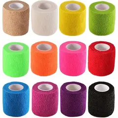 GENERICO - Pack x12 Cinta Para Vendaje Venda Coban Deporte 75cm X 45m