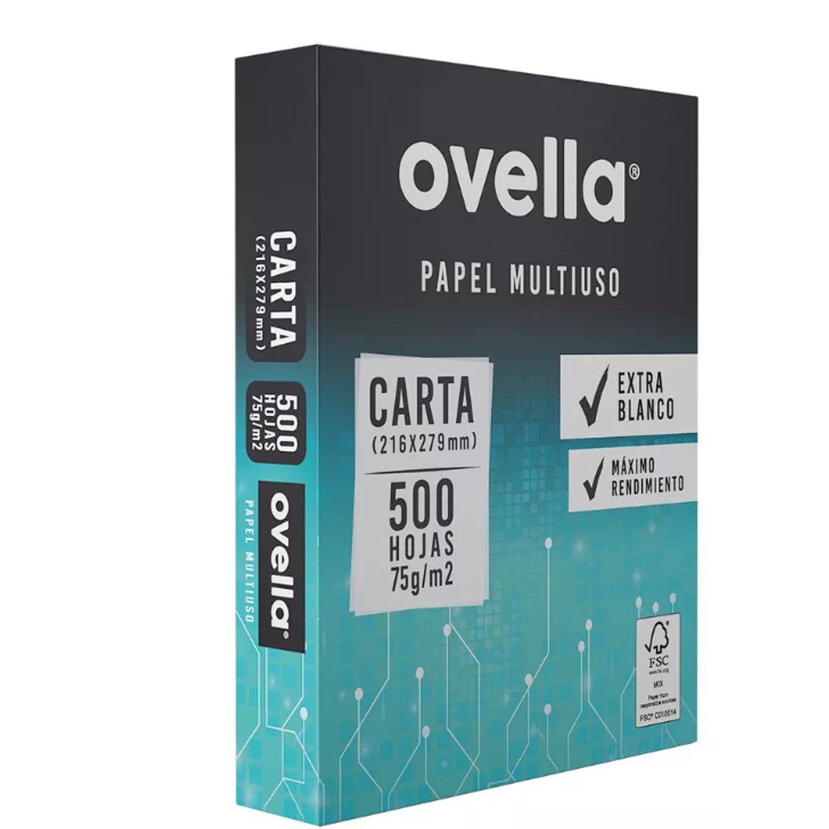GENERICO - Resma de papel bond Ovella 500 Hojas