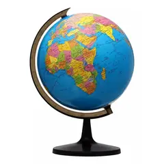 GENERICO - Globo Terráqueo 30cm Altura Político Mundo