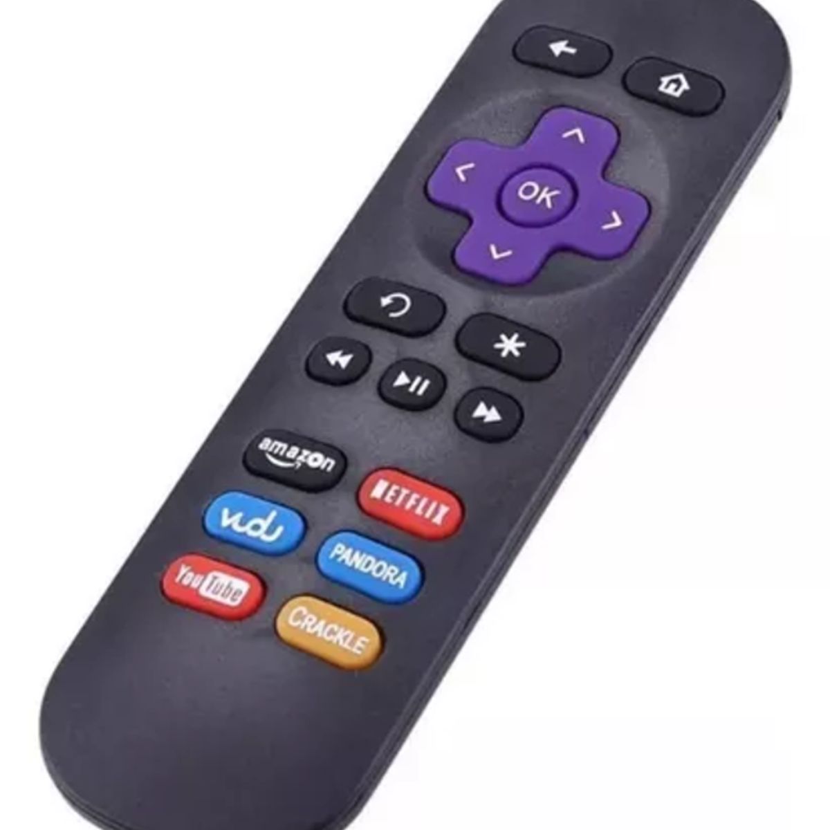 GENERICO - CONTROL REMOTO PARA  ROKU STREAMING 1 2 3 4 (NO STICK)