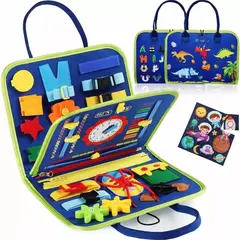 GENERICO - Tablero Sensoriales Interactivo Montessori Juego Educativo