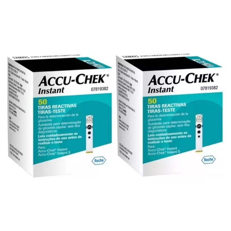 ACCU CHEK - Accu-chek Instant Kit De Tiras Reactivas 100 Unidades