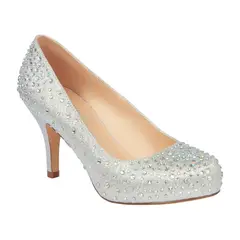 UNIQUE - ZAPATOS TACO ALTO ROMA1 PLATEADO - Plateado