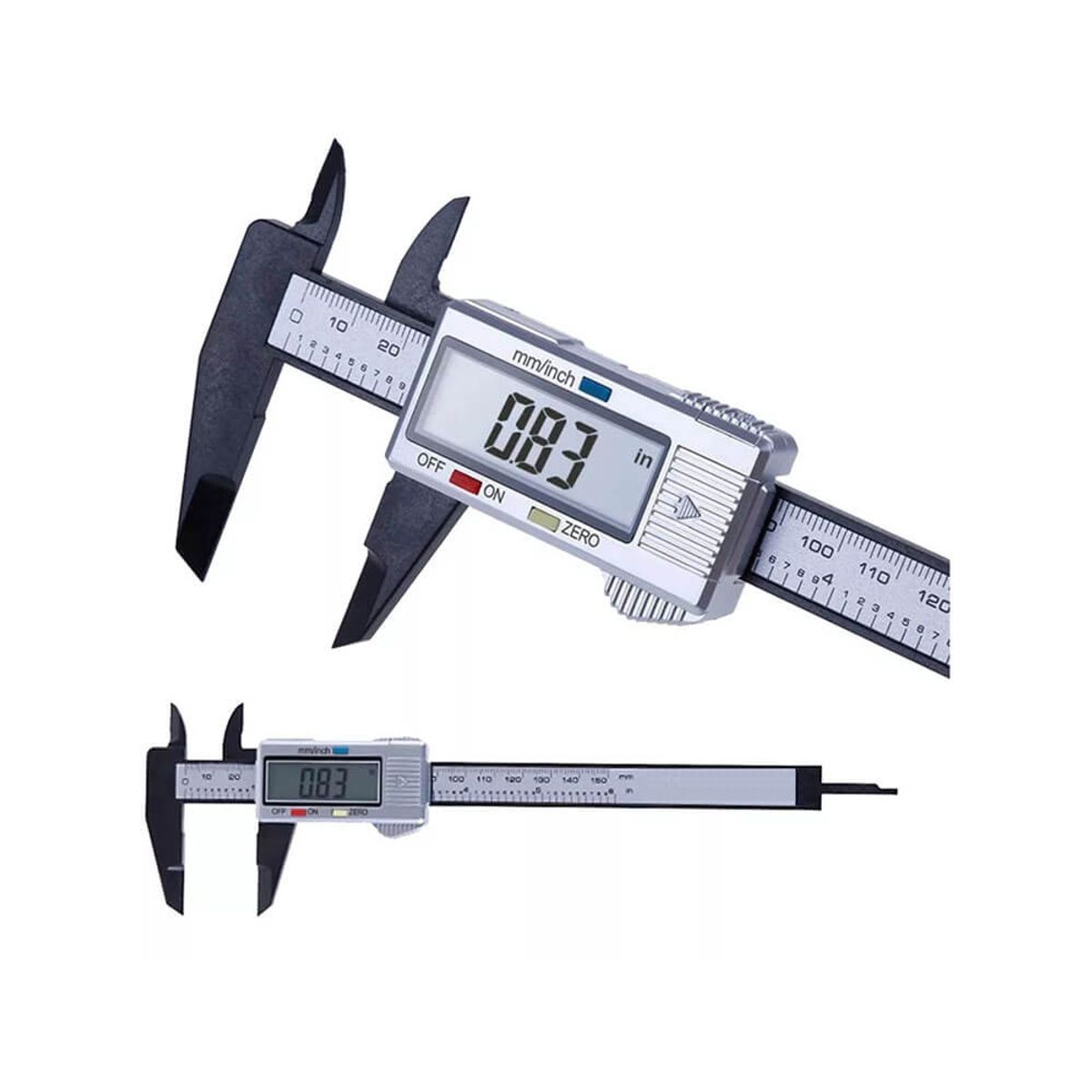 SMART TOOLS - Pie de Metro Digital Ac. Inox. Smart-Tools - 8 / 200 mm