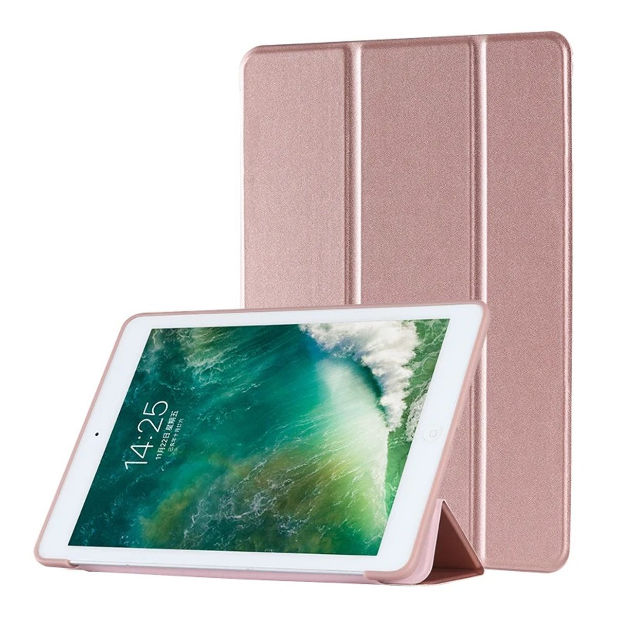 GENERICO - Funda Para IPad 10.2 Rose Gold