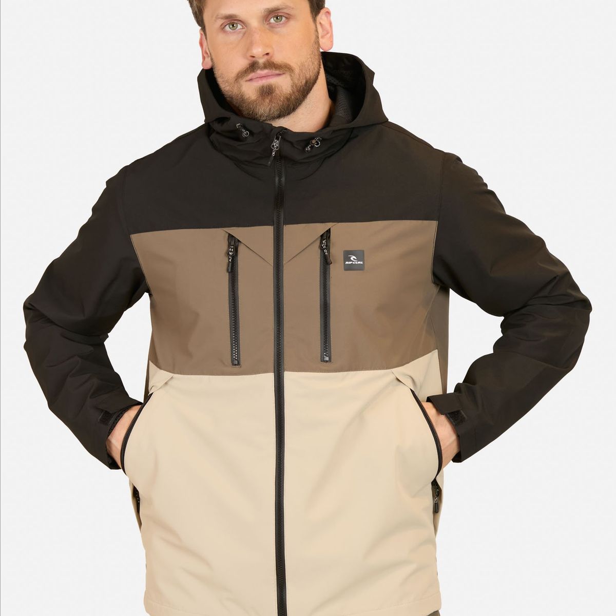 RIP CURL - Cortaviento RC Dark Rock Café Hombre Rip Curl - Café
