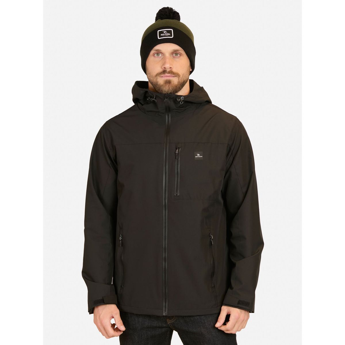 RIP CURL - Cortaviento Wind RC Negro Hombre Rip Curl - Negro