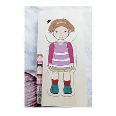 GENERICO - Puzzle cuerpo humano NIÑA
