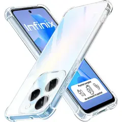 GENERICO - Carcasa Antishock Transparente para Infinix Hot 40 Pro - Agua