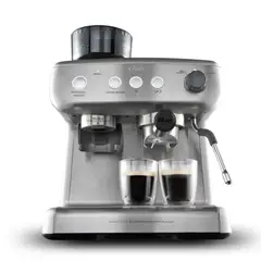 OSTER - Cafetera Perfect Brew 15 Bar con Molinillo Gris