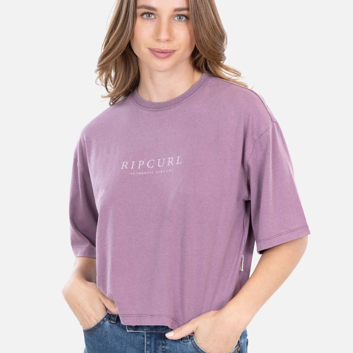 RIP CURL - Polera MC Dudai Rosado Mujer Rip Curl - Rosa