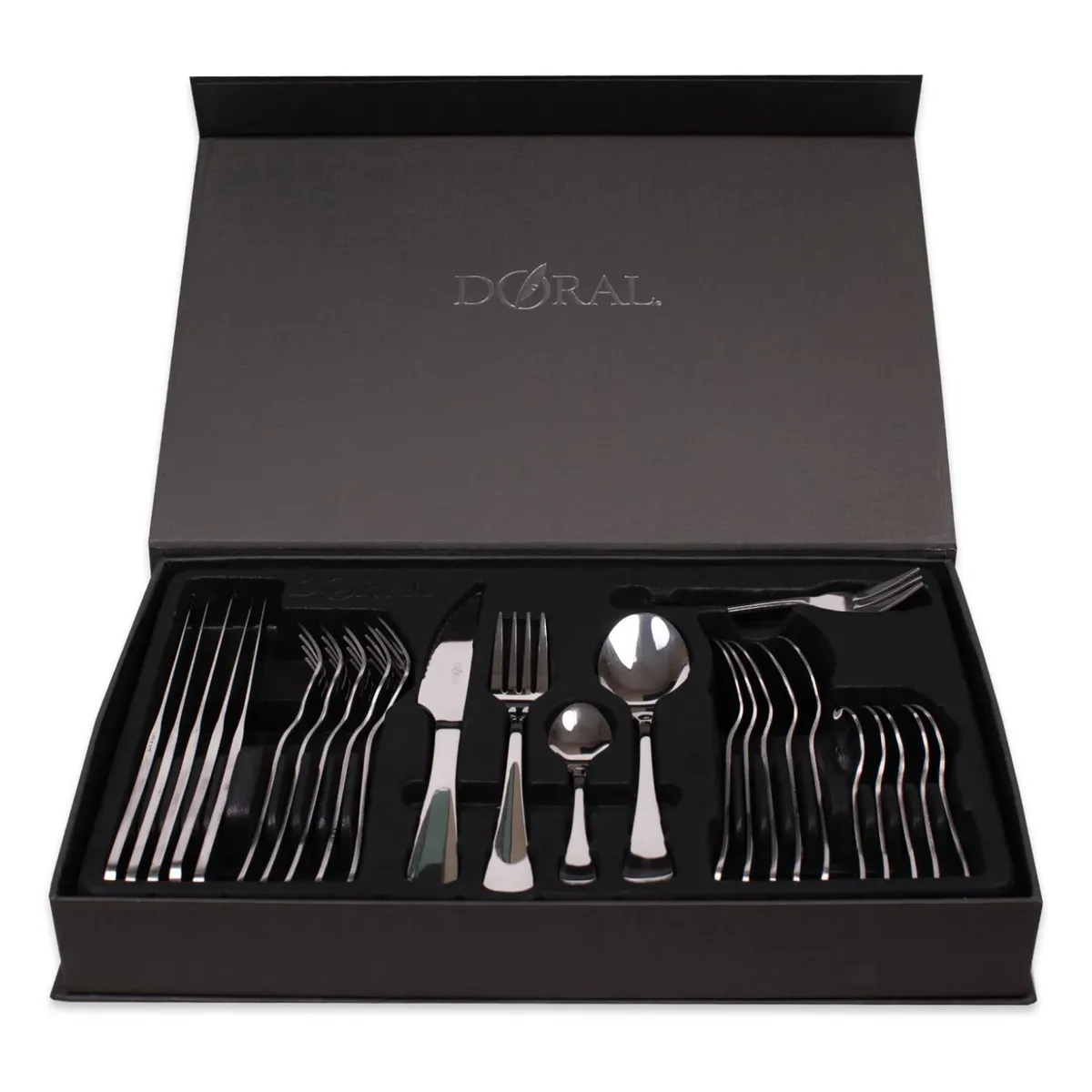 DORAL - Set De Cuchilleria Elegante 30 Piezas Clasicas Munich