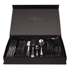 DORAL - Set De Cuchilleria Elegante 30 Piezas Clasicas Munich