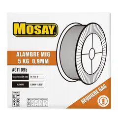MOSAY - Soldadura Alambre MIG 09mm 5kg