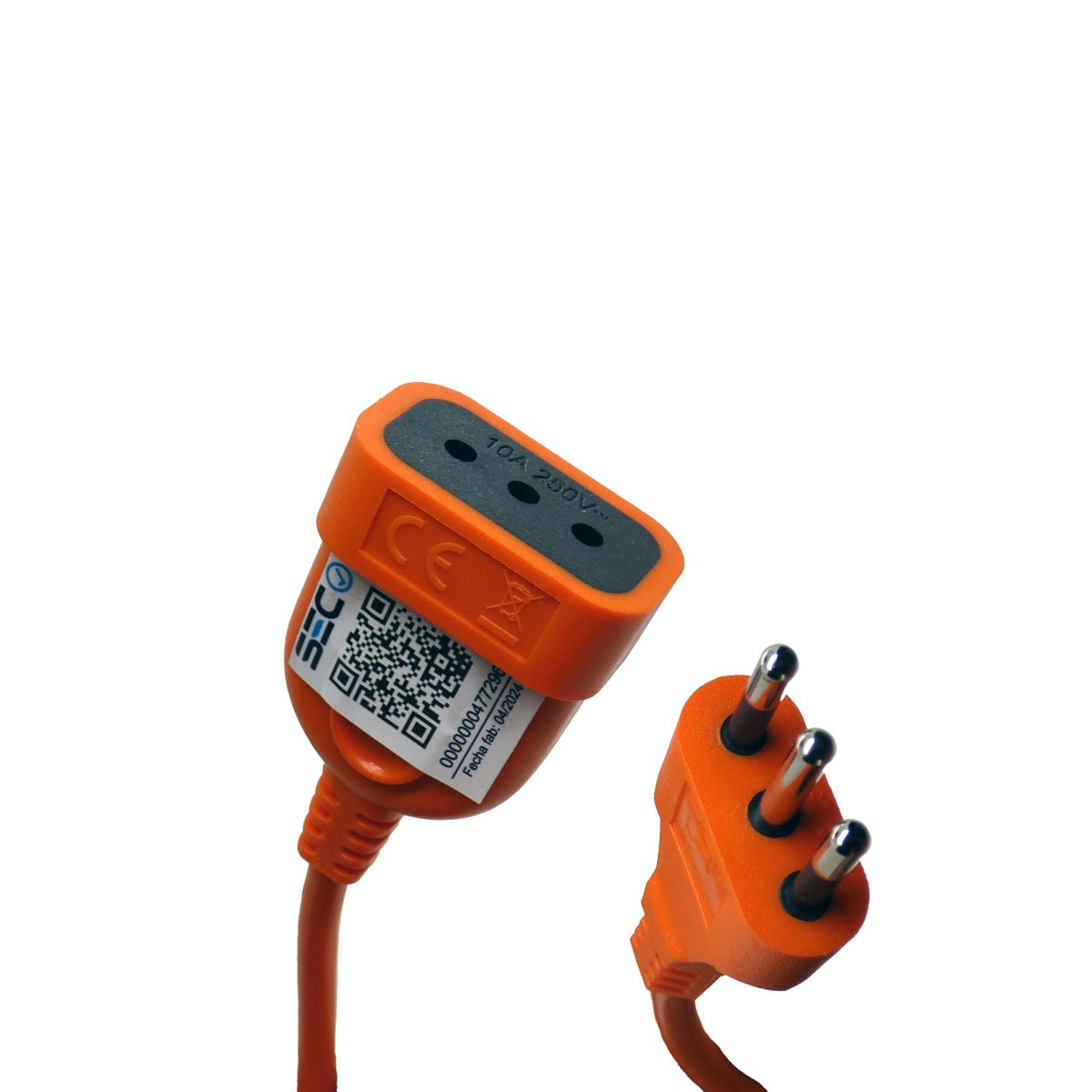 MACROTEL - Alargador Eléctrico Naranjo 15 Mts Macrotel - Sello Sec