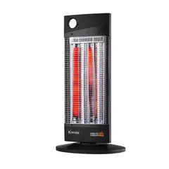 KENDAL - Estufa de Fibra De Carbono NSB-120K5 Negro 1000w