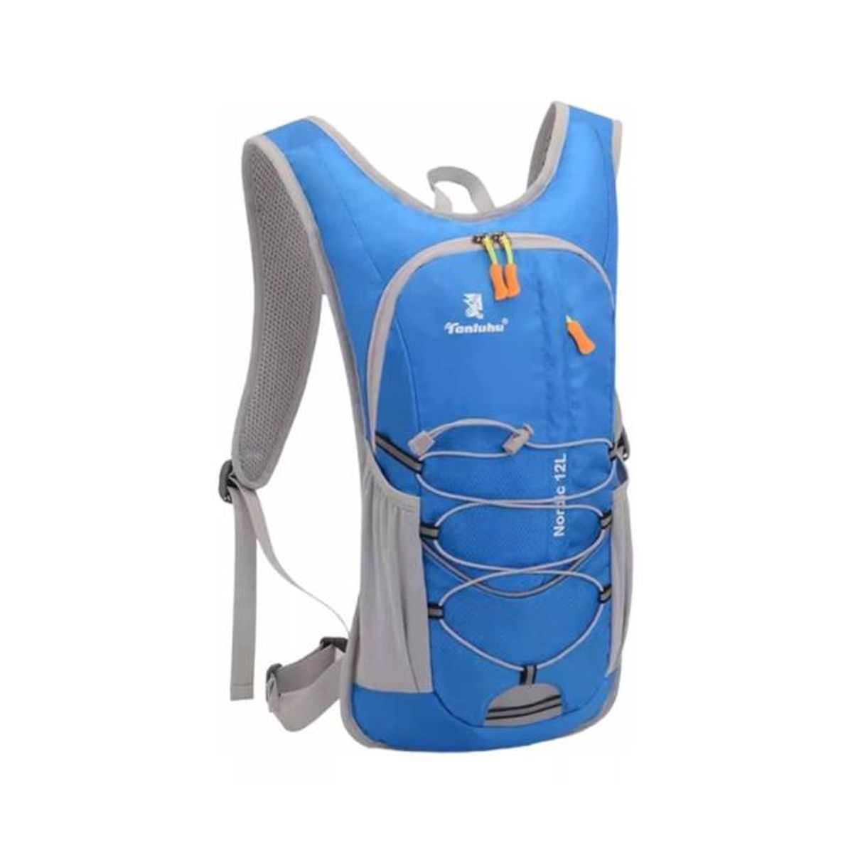 GENERICO - Mochila hidratación + bolsa de agua color azul