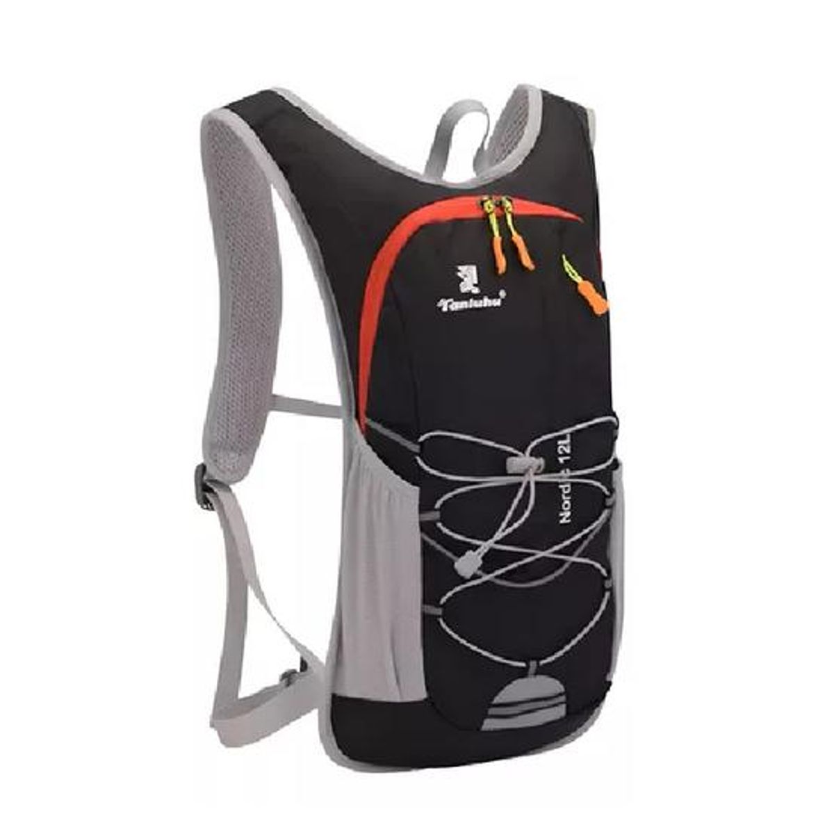 GENERICO - Mochila hidratación + bolsa de agua color negro