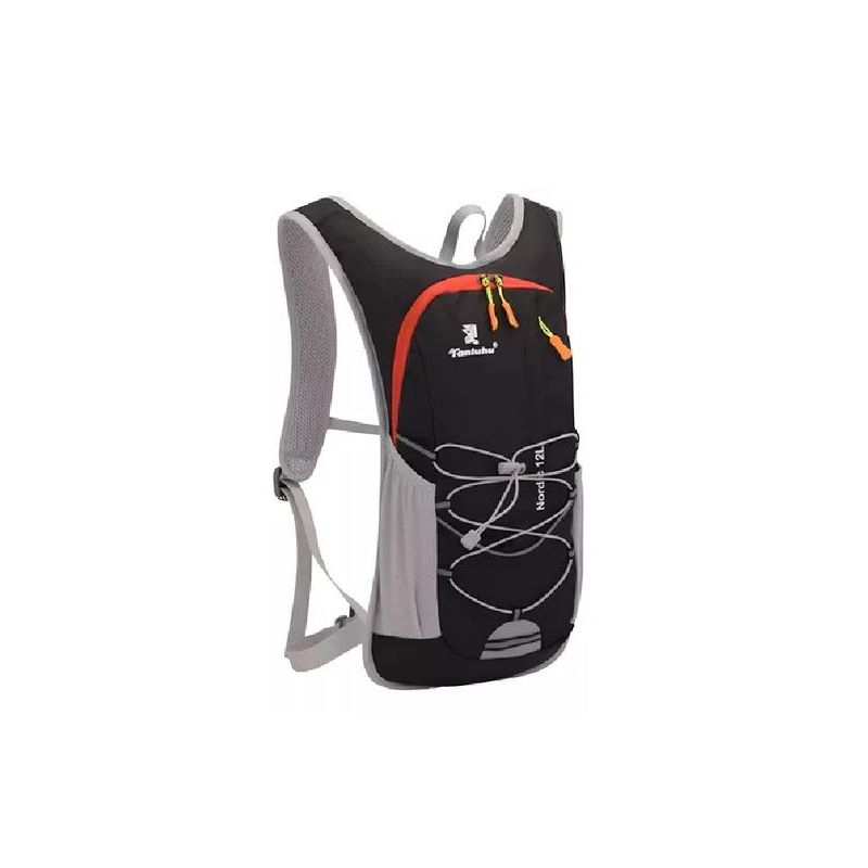GENERICO - Mochila hidratación + bolsa de agua color negro