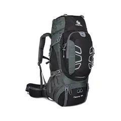 GENERICO - Mochila impermeable 60L color negro