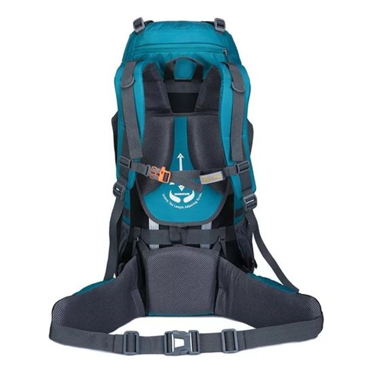 GENERICO - Mochila impermeable 60L color azul