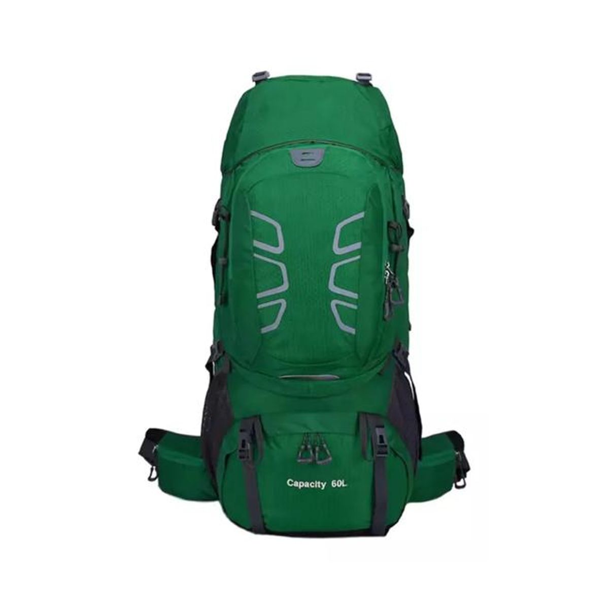 GENERICO - Mochila impermeable 60L color verde