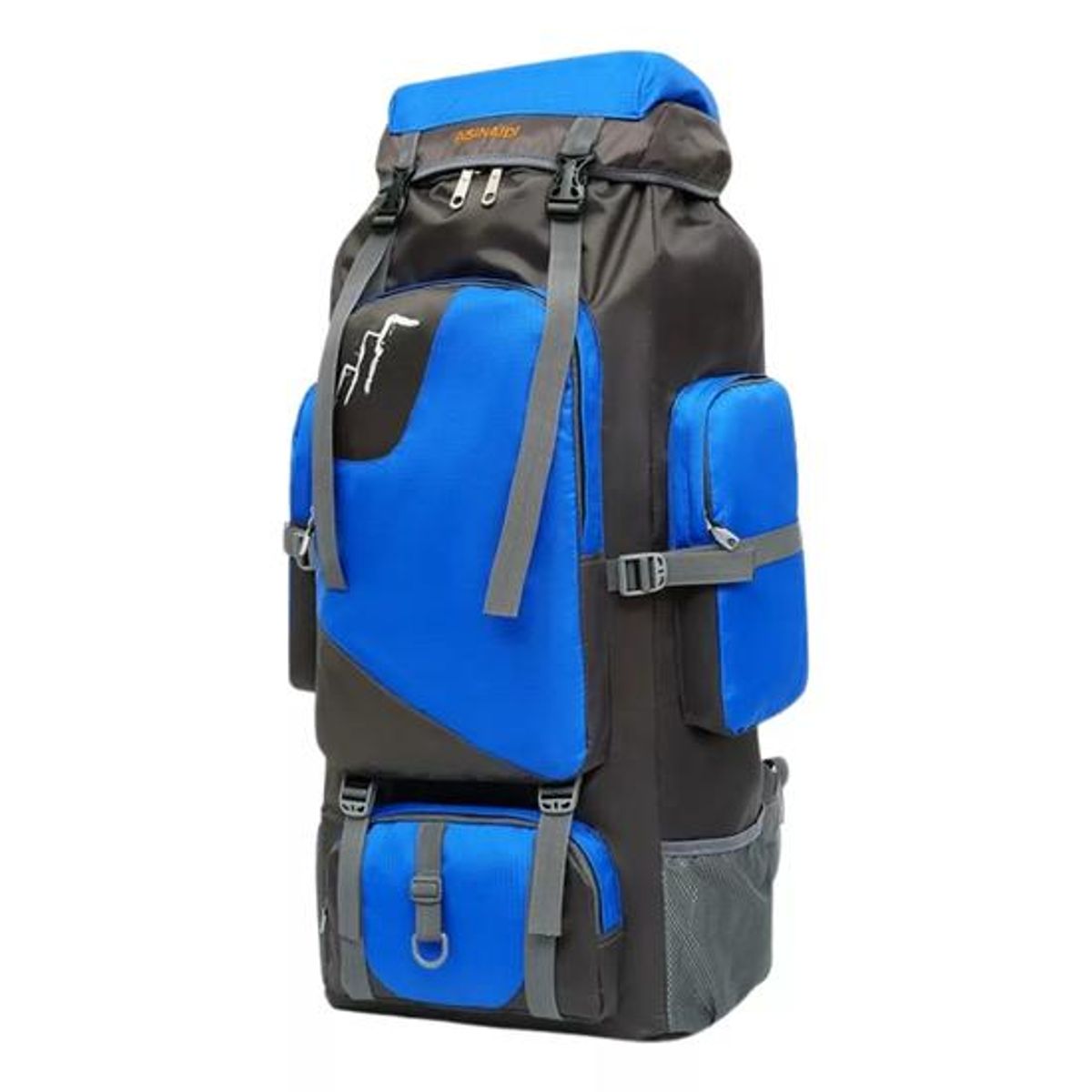 GENERICO - Mochila impermeable de 90L color azul
